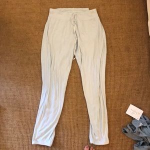 PJ Harlow Dena Ribbed Jogger Pants